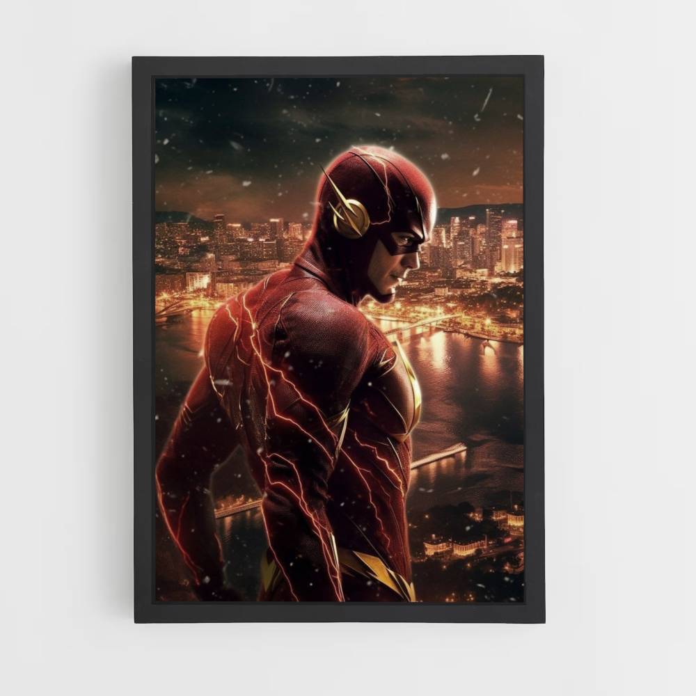 Poster Superheld Flash