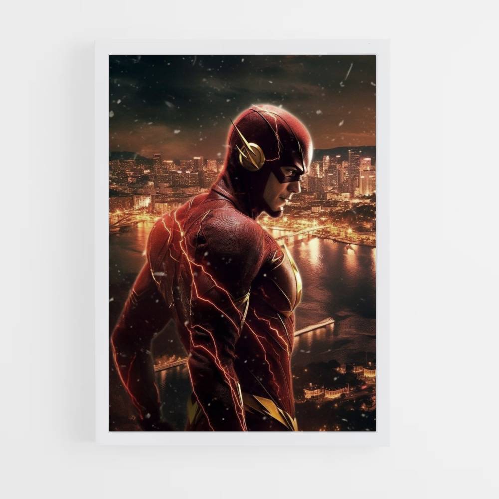 Poster Superheld Flash