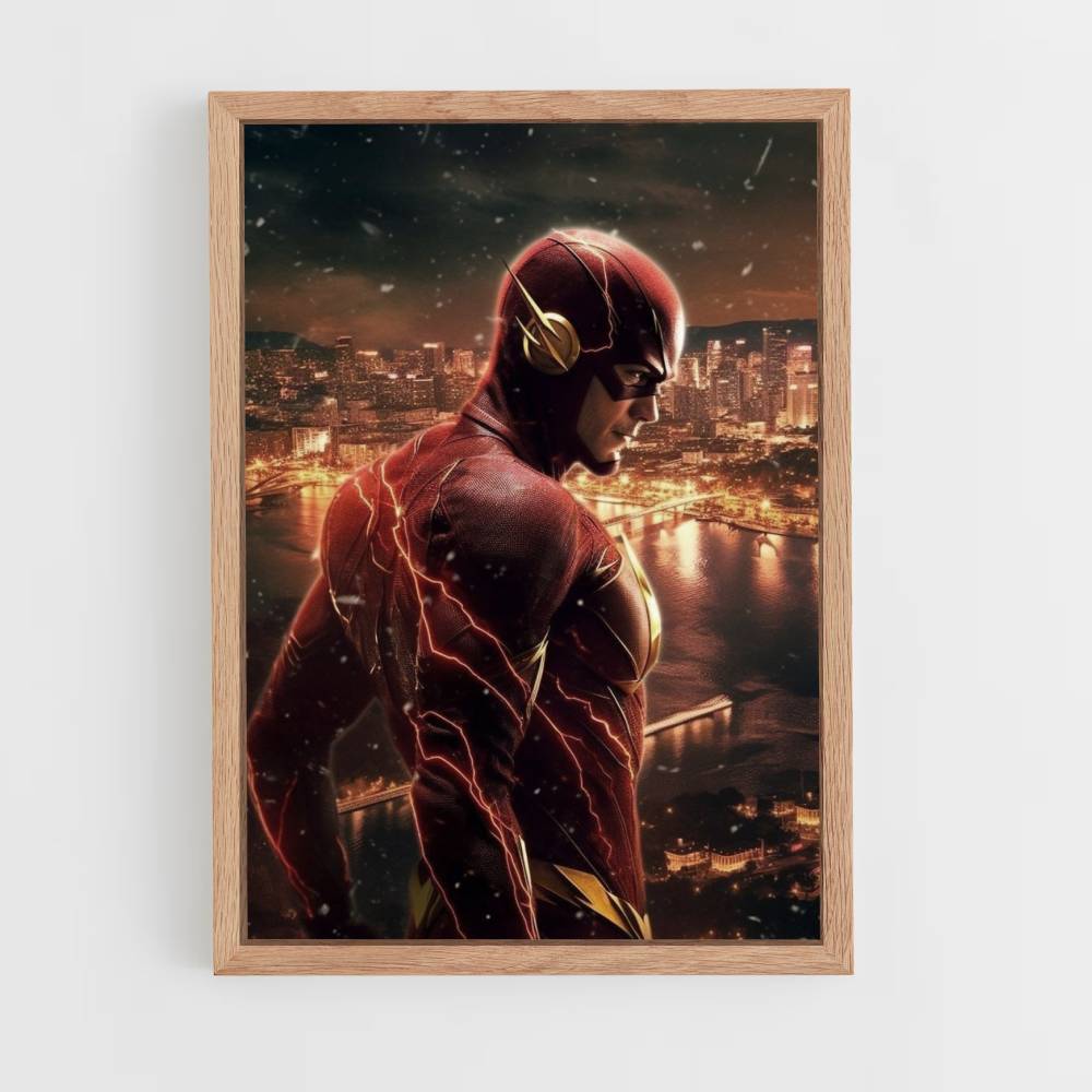 Poster Superheld Flash