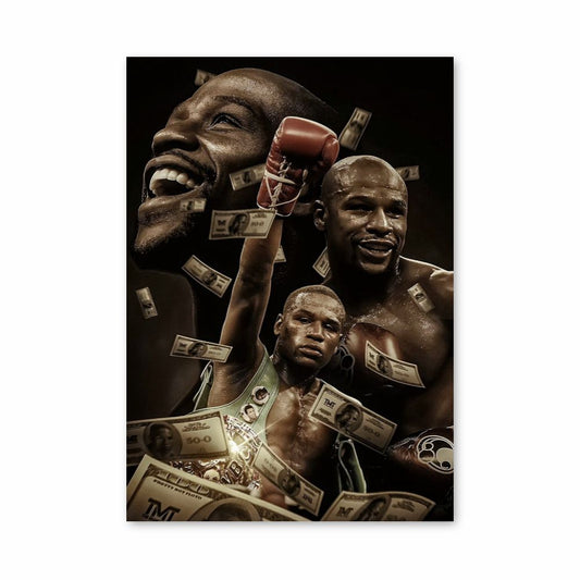 Overwinning Mayweather-poster