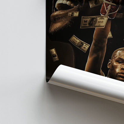 Overwinning Mayweather-poster