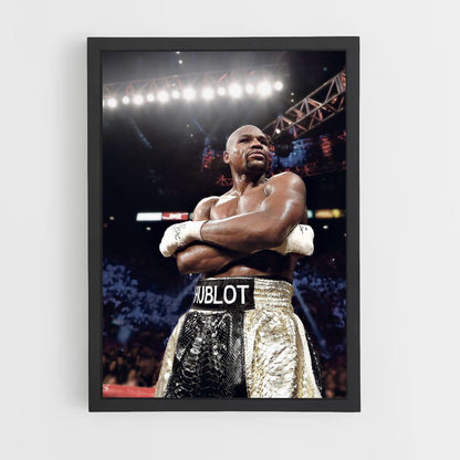 Affiche Floyd Mayweather Hublot