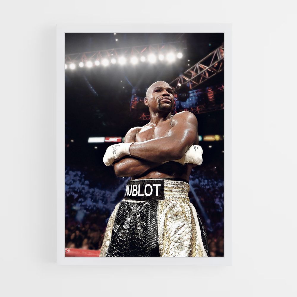 Affiche Floyd Mayweather Hublot