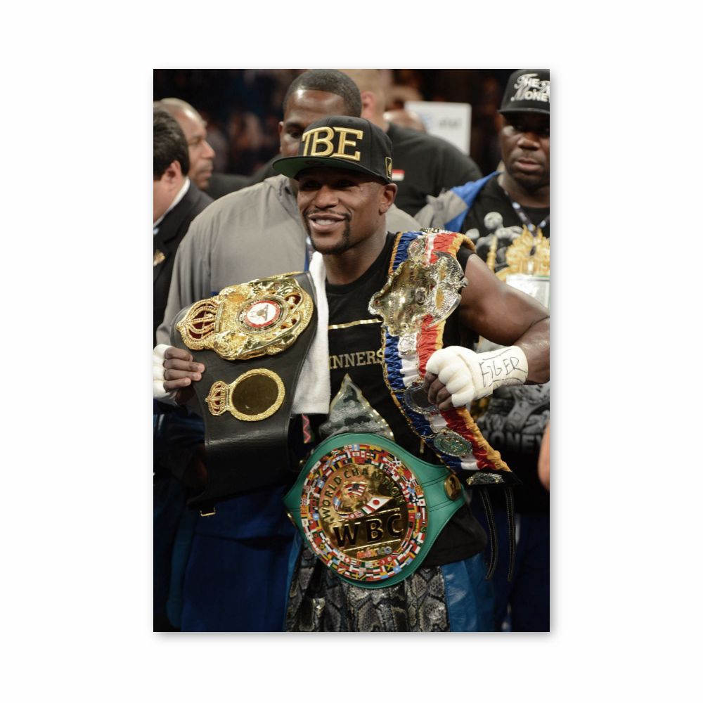 Poster Floyd Mayweather-riem