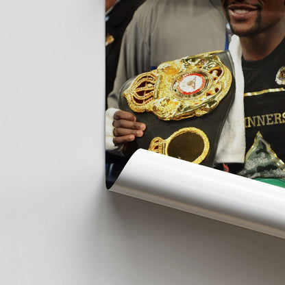 Poster Floyd Mayweather-riem