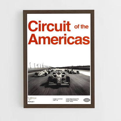 formule-1 cadre Bois foncé