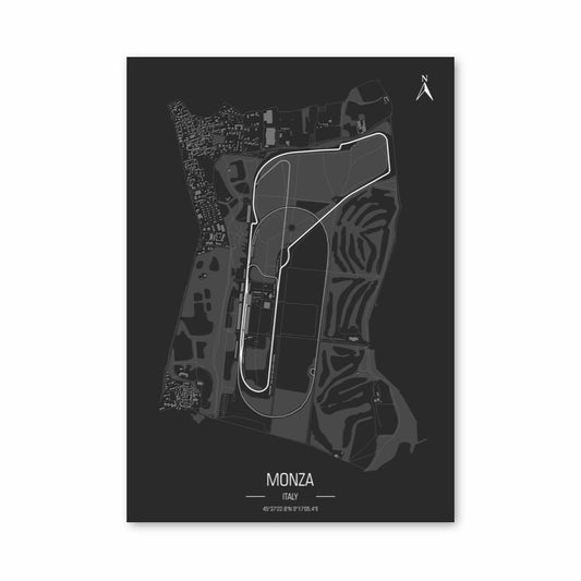 Affiche Circuit Monza