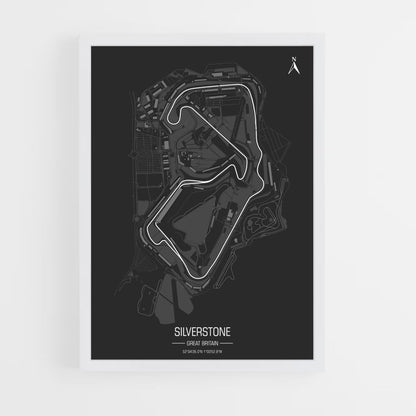 Affiche Silverstone-circuit