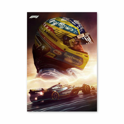 Affiche Fernando Alonso