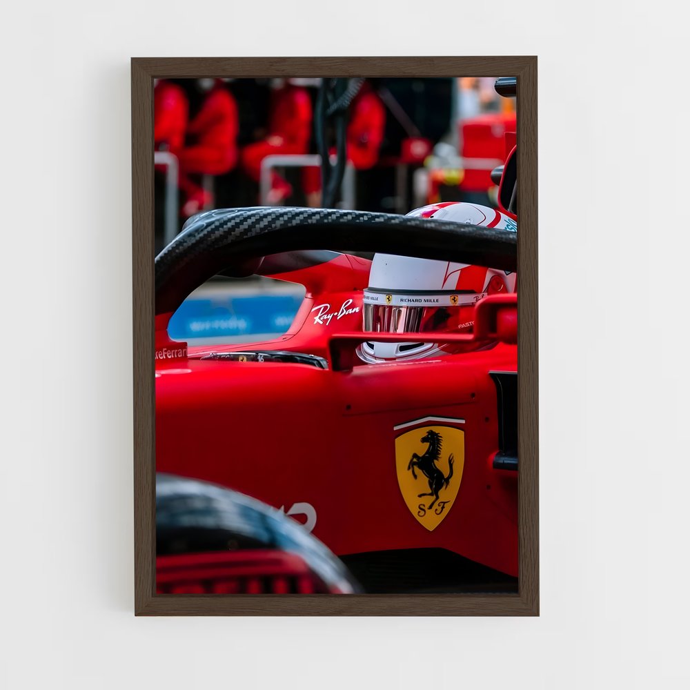 formule-18 cadre Bois foncé