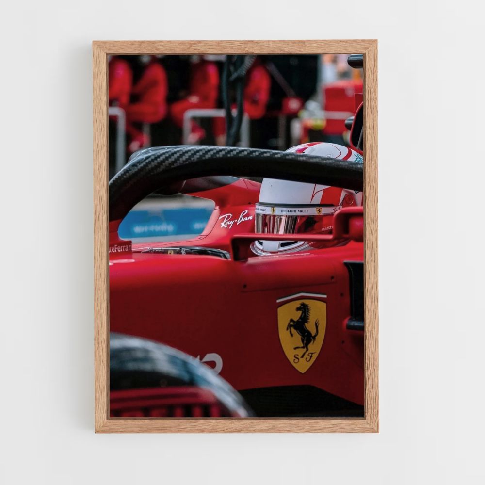 Affiche Formule 1 Ferrari