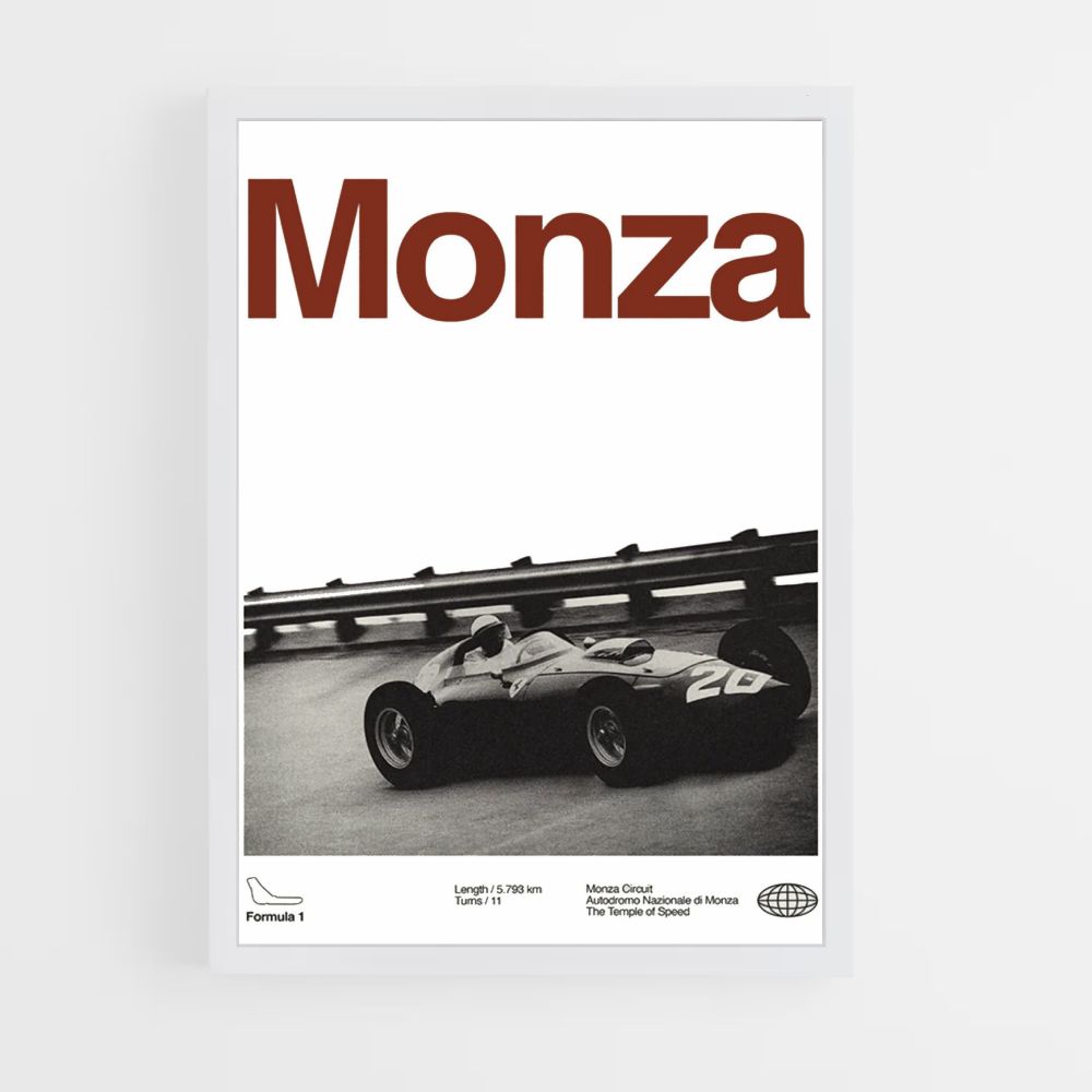 Monza-poster