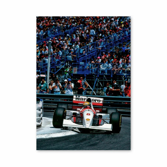 Affiche Ayrton Senna Chicane