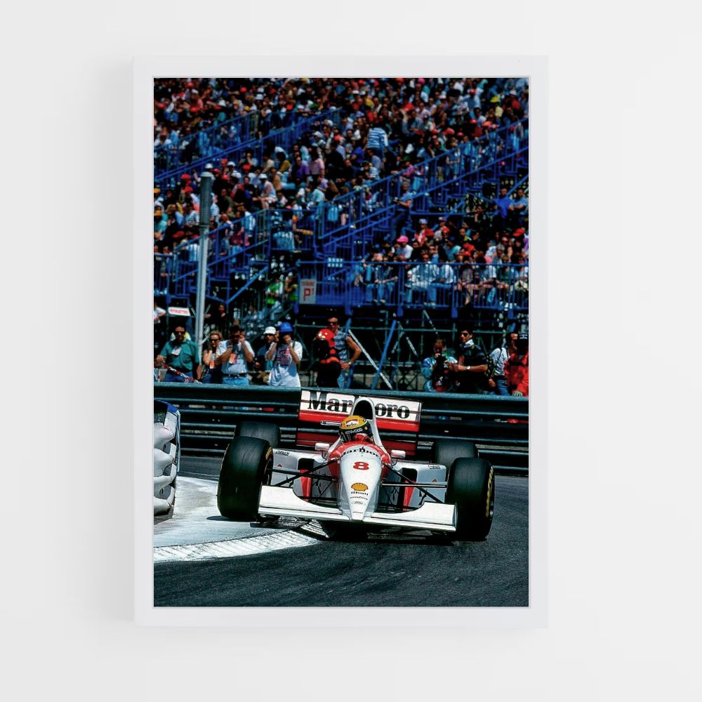 Affiche Ayrton Senna Chicane