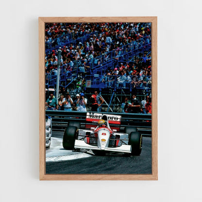 Affiche Ayrton Senna Chicane