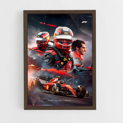 formule-5 cadre Bois foncé