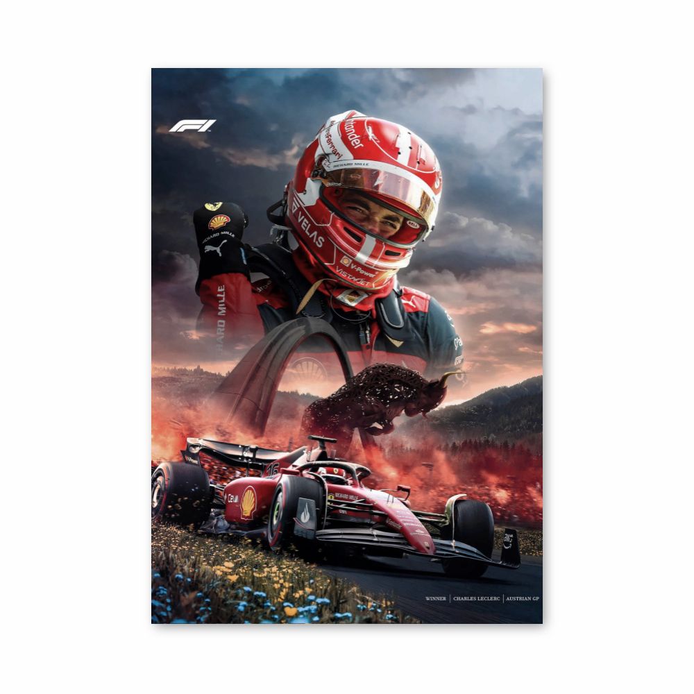 Affiche Charles Leclerc