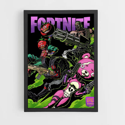 Donkere Fortnite-poster