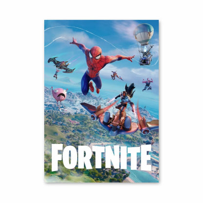 Spiderman Fortnite-poster