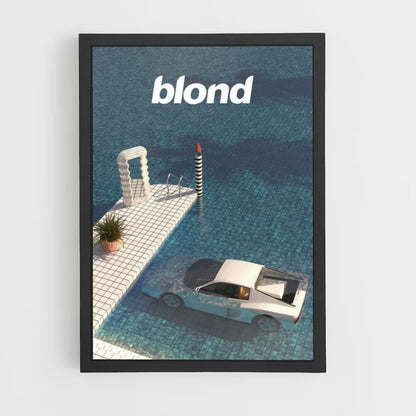 Blonde autoposter