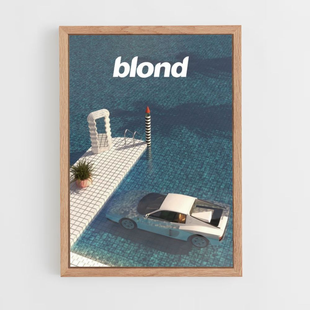 Blonde autoposter