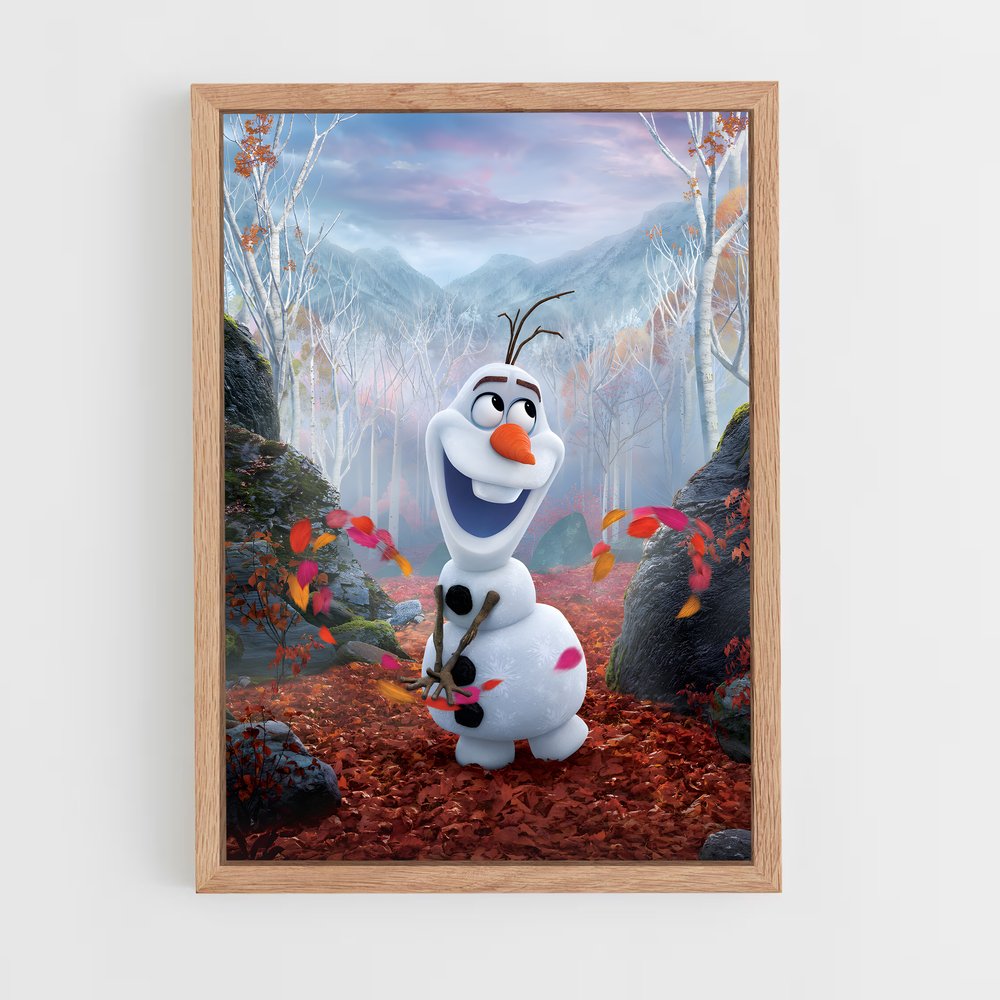frozen-5 cadre Bois clair