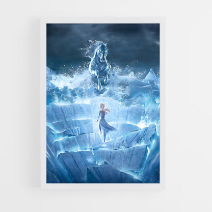 frozen-8 cadre Blanc
