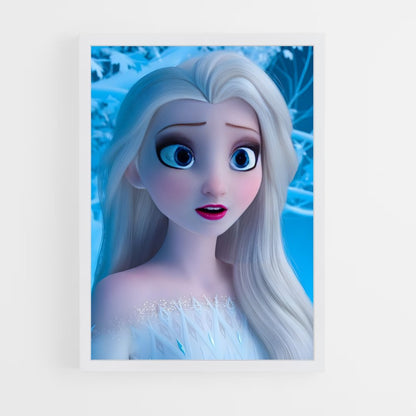 frozen-9 cadre Blanc