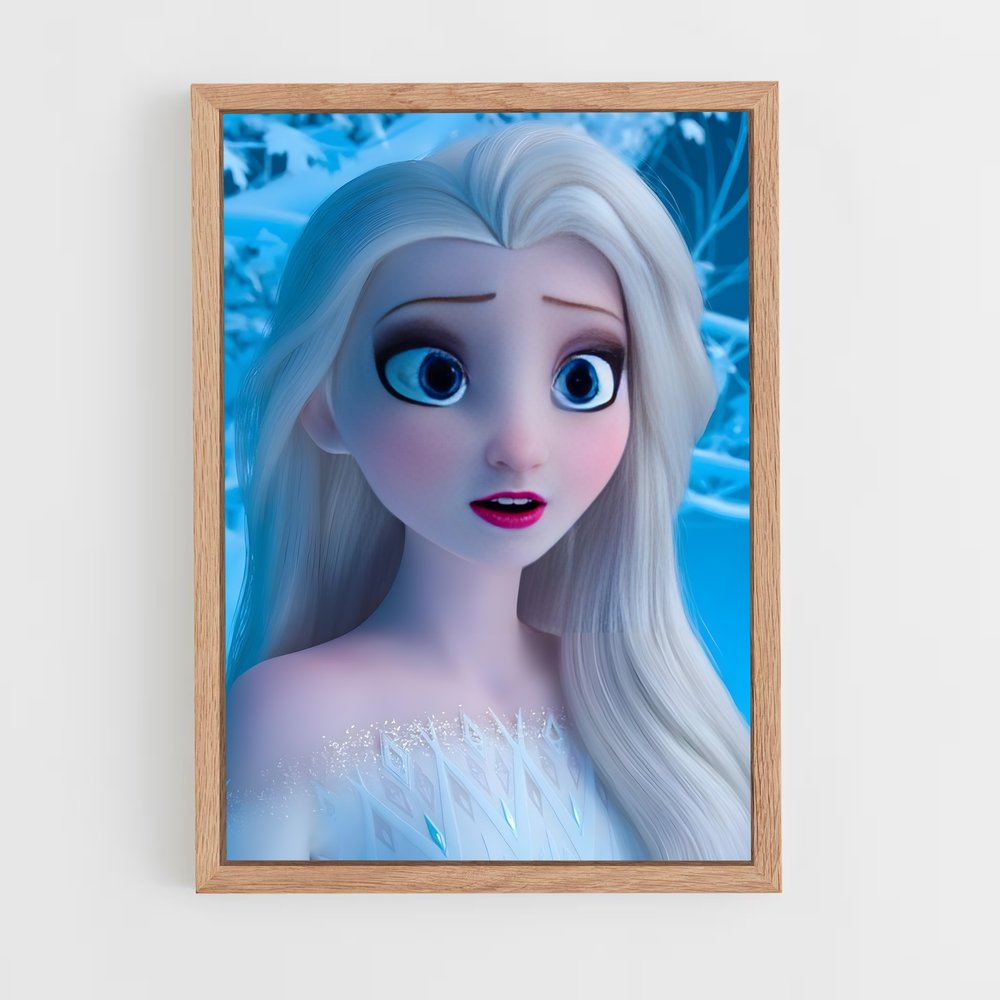 frozen-9 cadre Bois clair