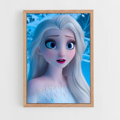 frozen-9 cadre Bois clair
