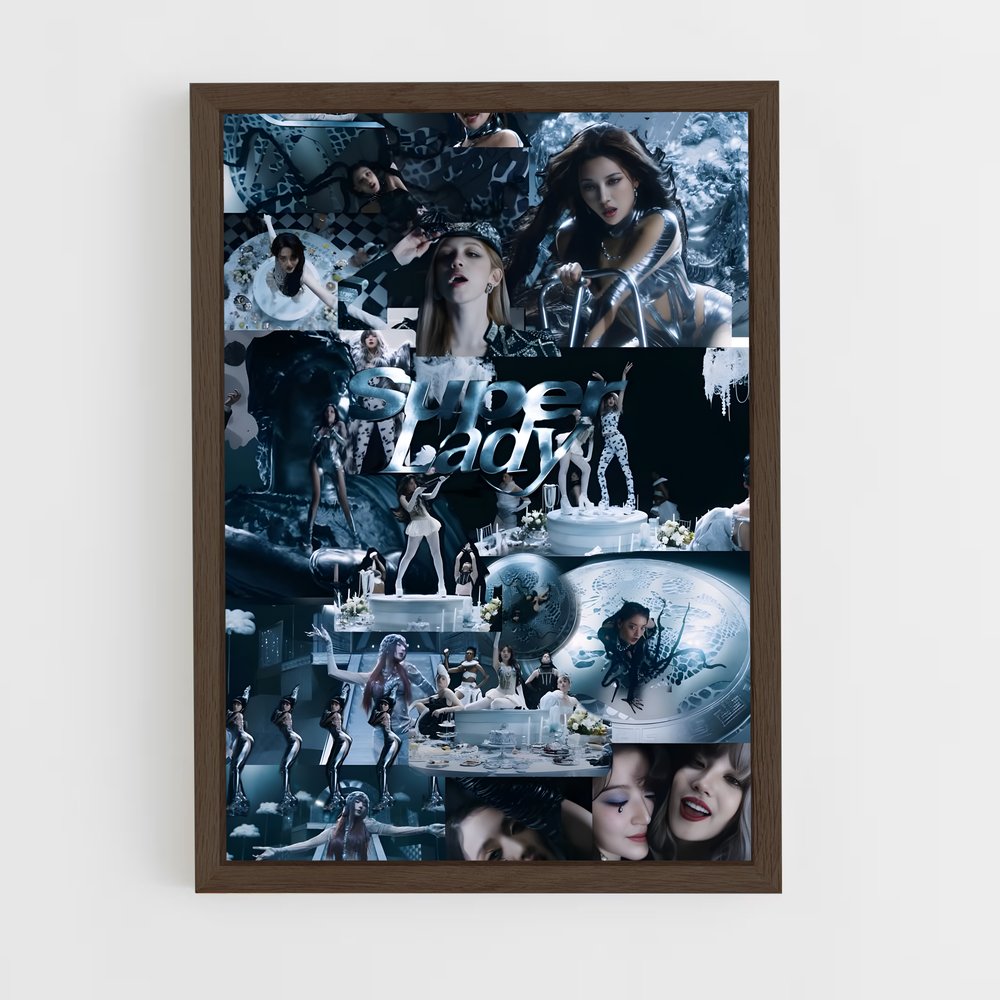 g-idle-11 cadre Bois foncé