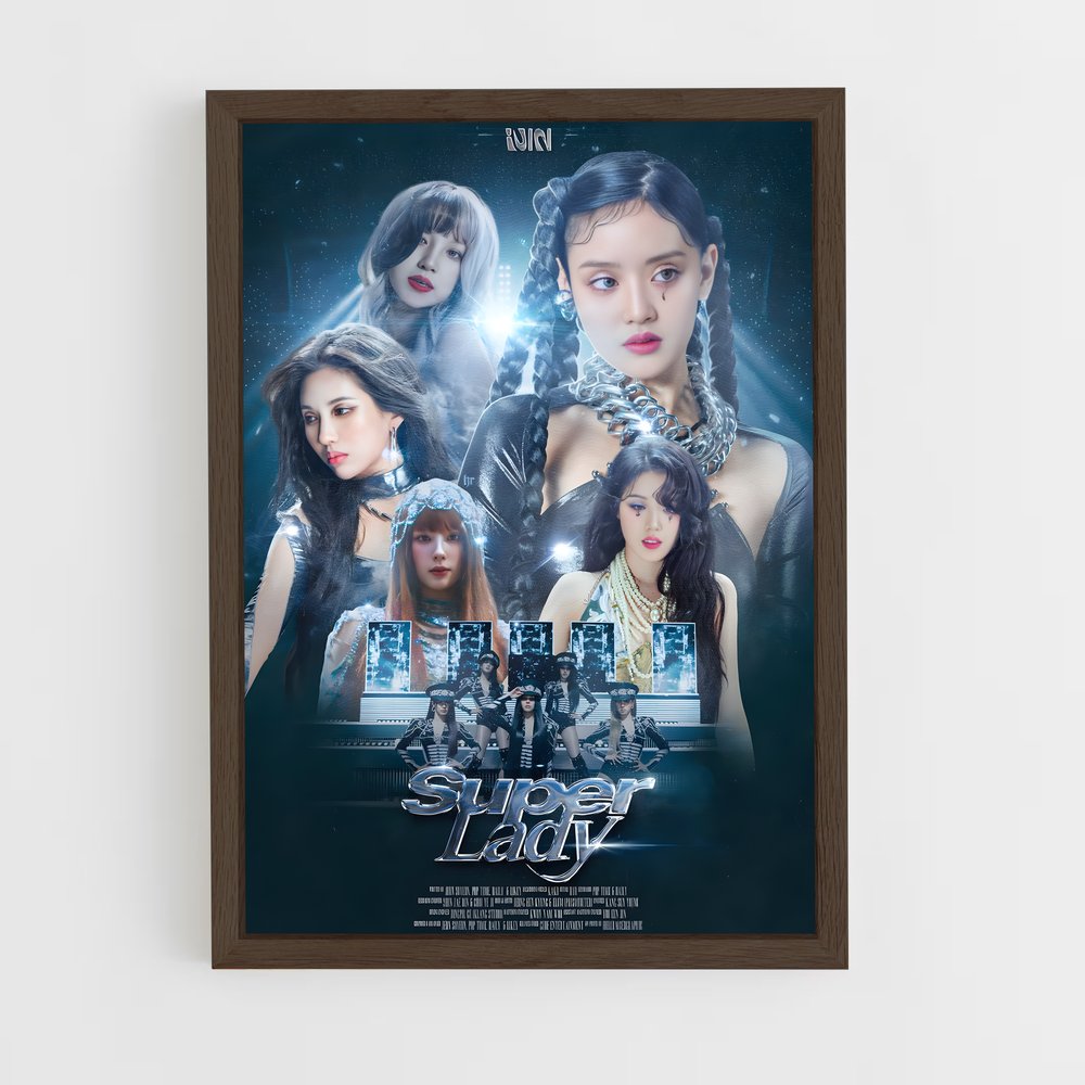 g-idle-13 cadre Bois foncé