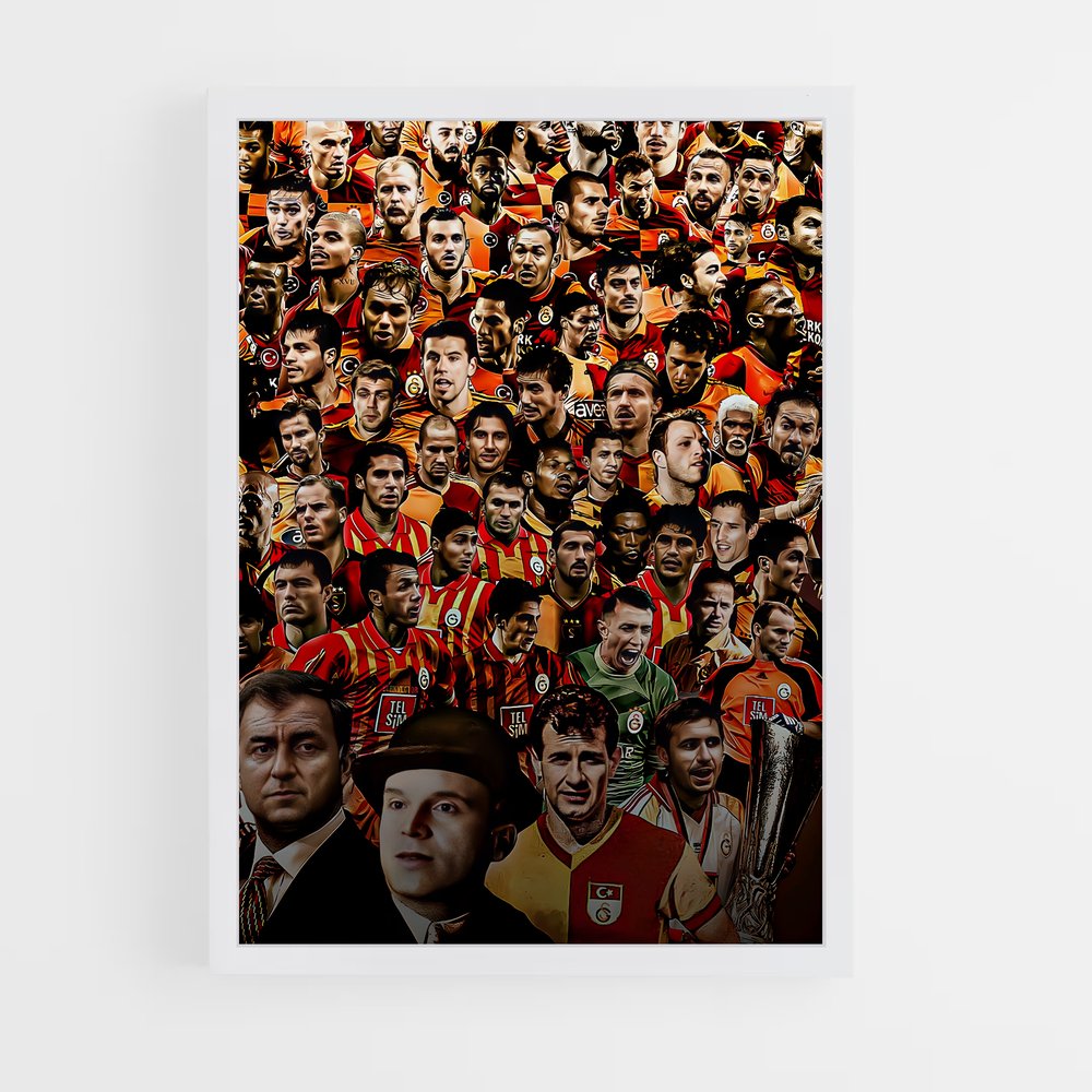 galatasaray-1 cadre Blanc