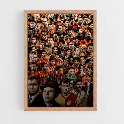 galatasaray-1 cadre Bois clair