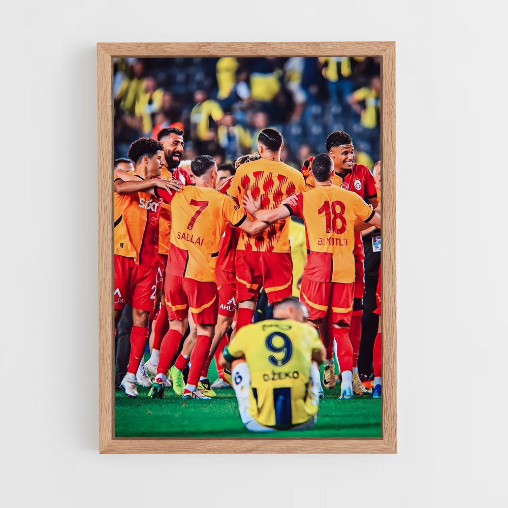 galatasaray-11 cadre Bois clair
