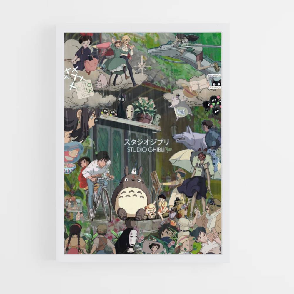 Totoro collageposter