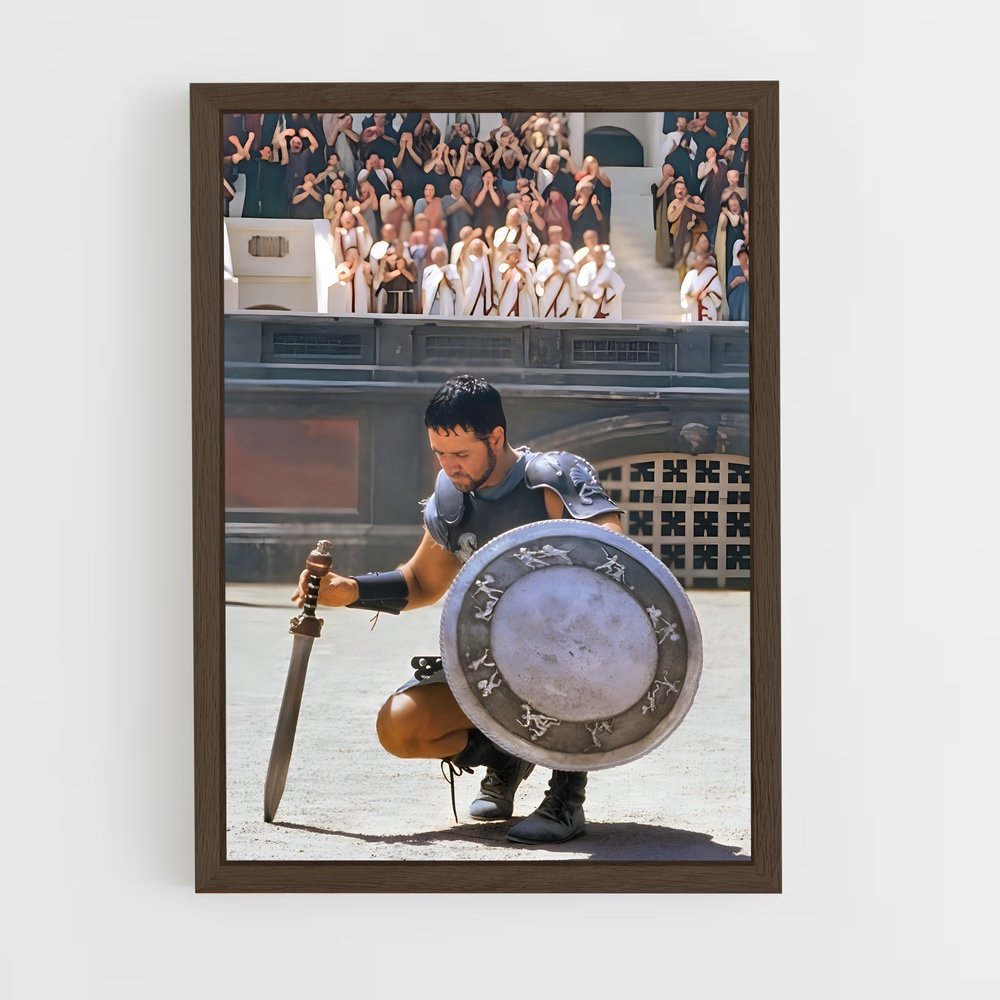 gladiator-11 cadre Bois foncé