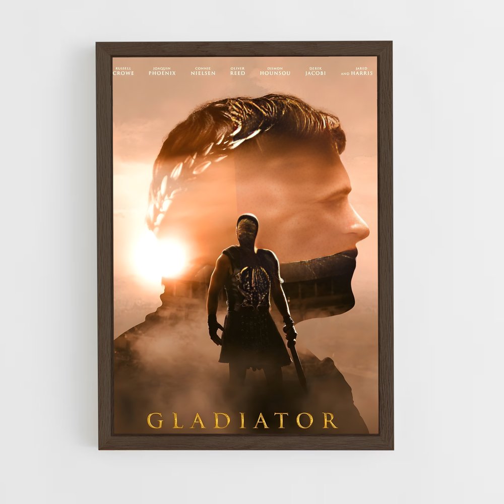 gladiator-15 cadre Bois foncé