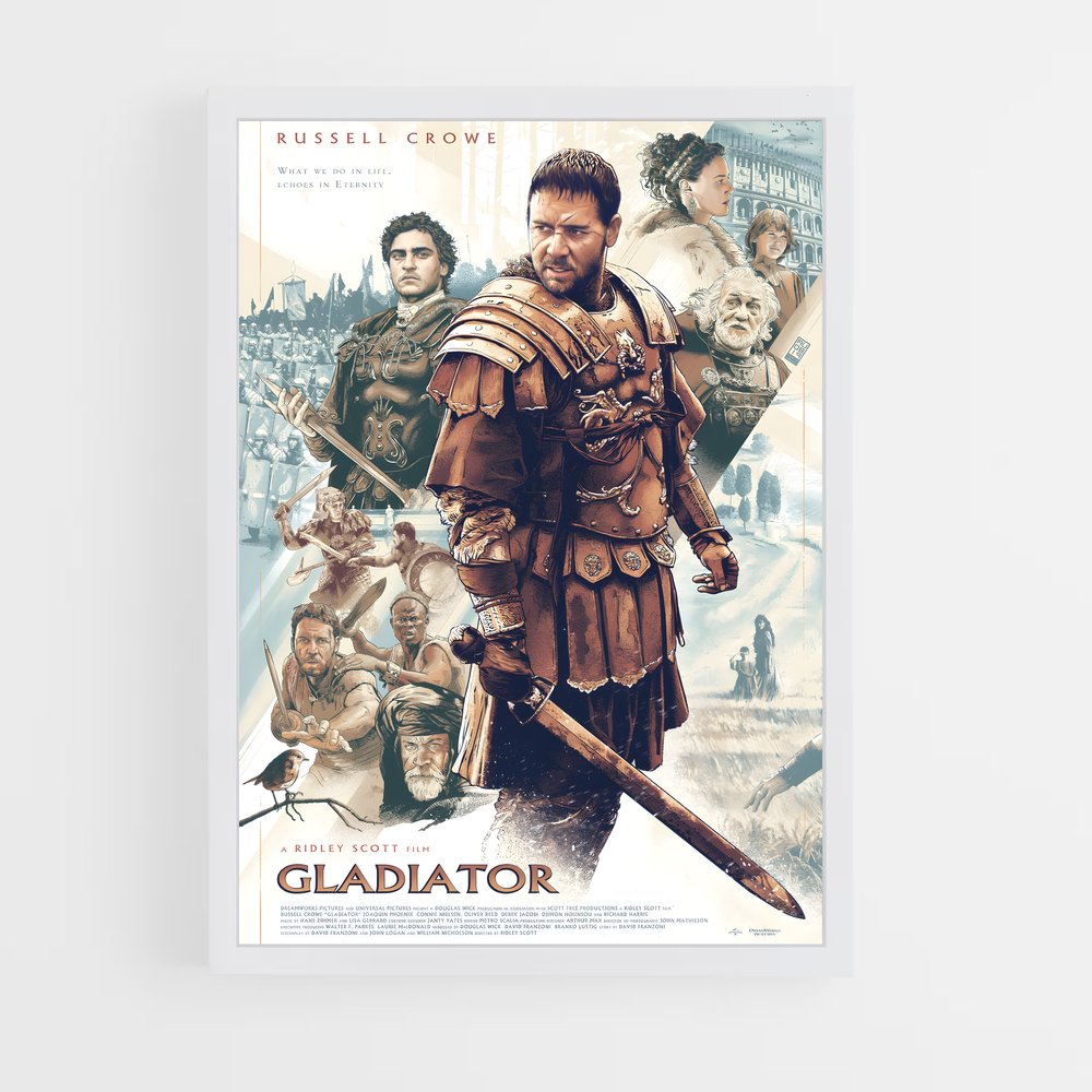 gladiator-6 cadre Blanc
