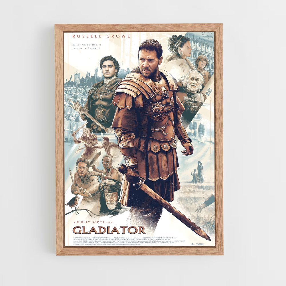 gladiator-6 cadre Bois clair