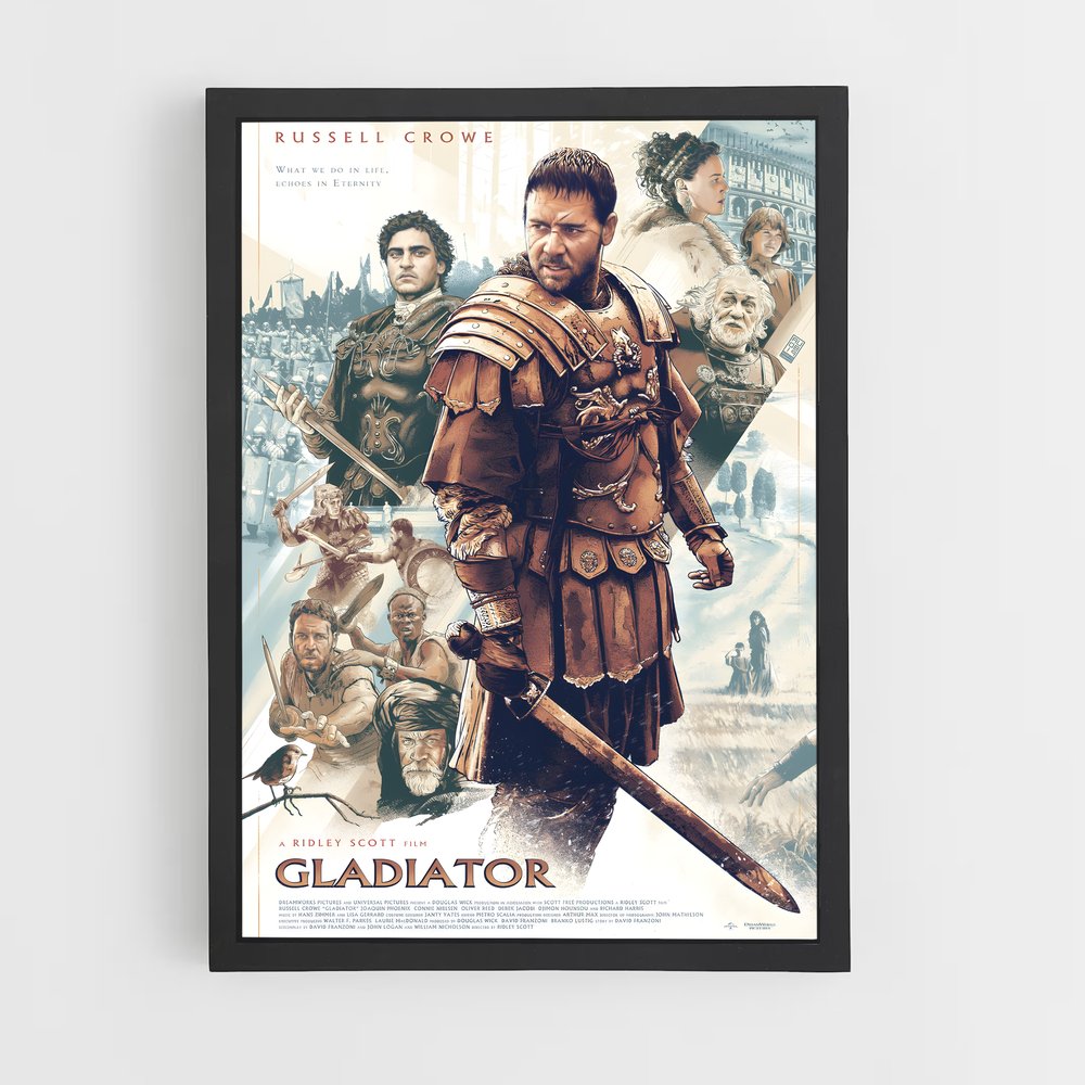 gladiator-6 cadre Noir