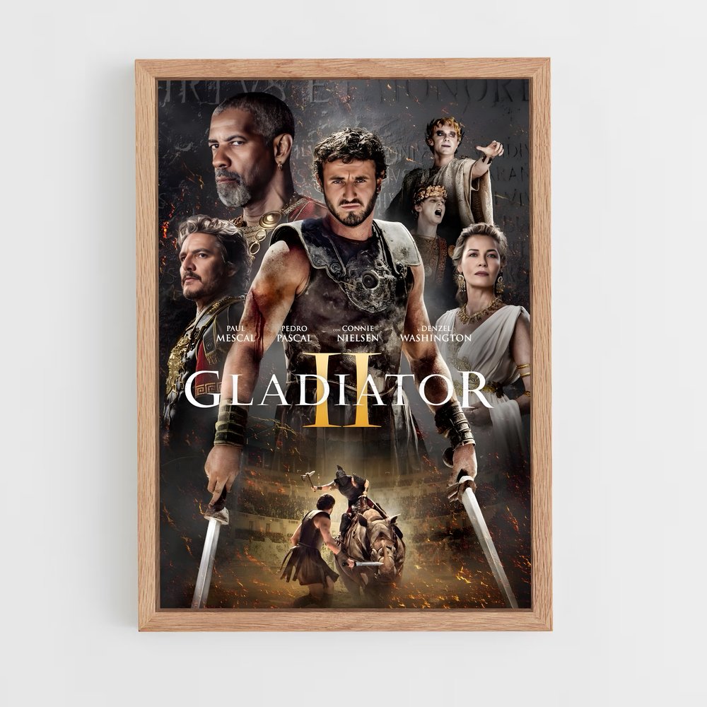 gladiator-8 cadre Bois clair