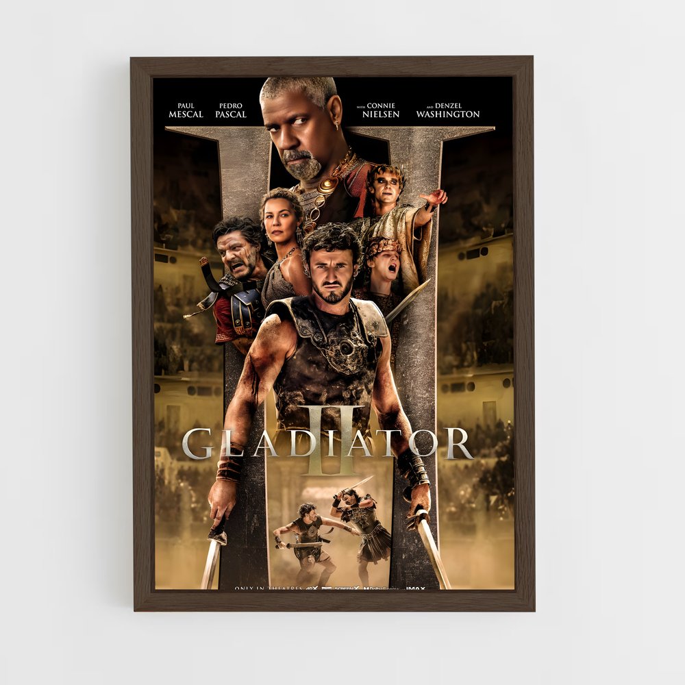 gladiator-9 cadre Bois foncé