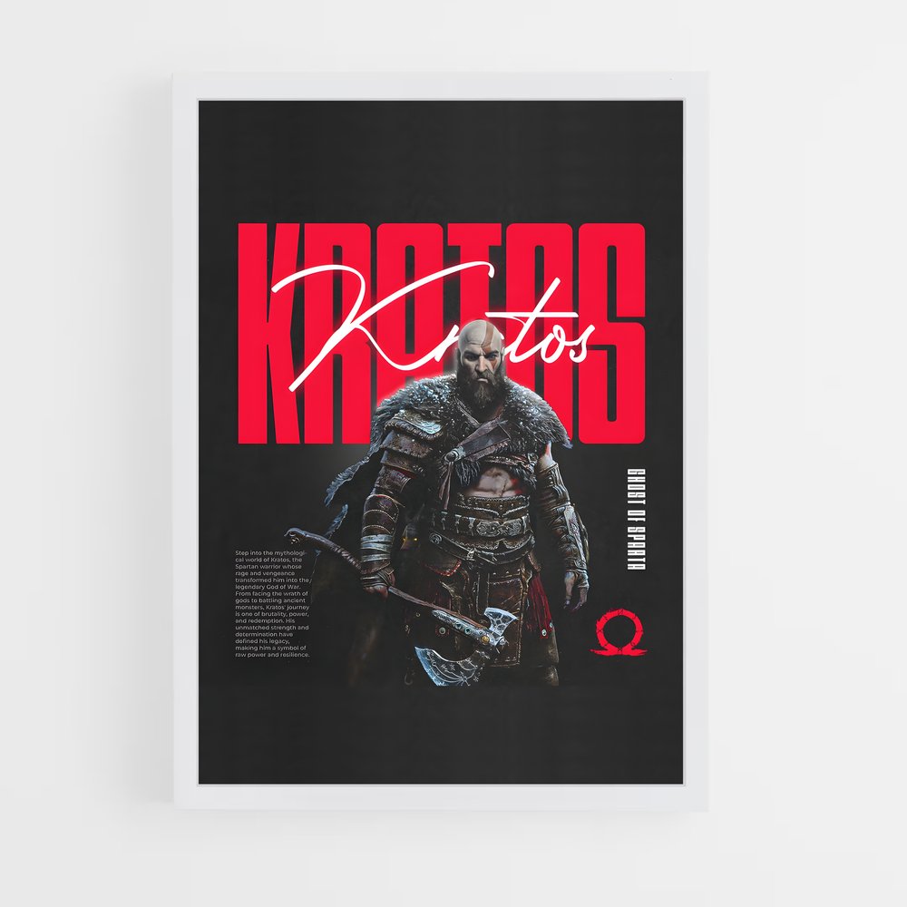 god-of-war-15 cadre Blanc