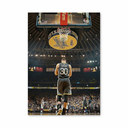 Poster Golden State Strijder Zwart