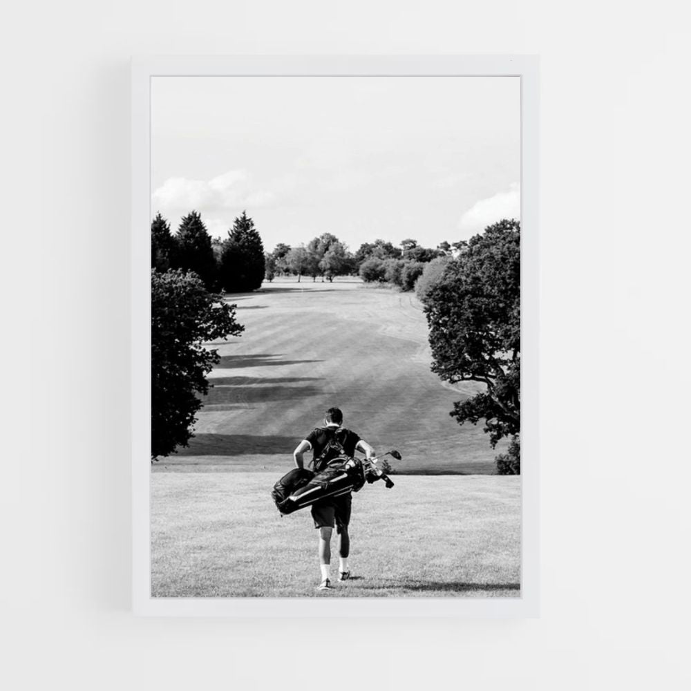 Poster golfveld