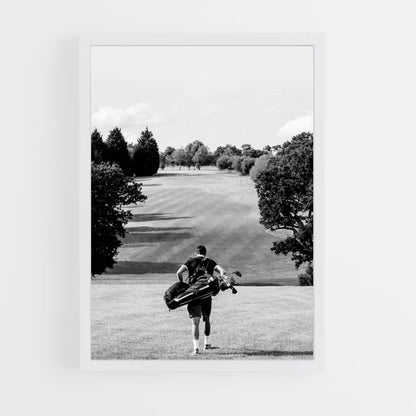 Poster golfveld