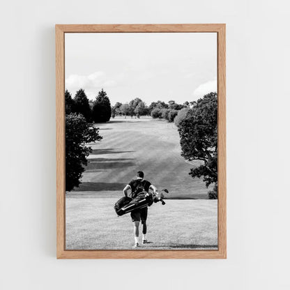 Poster golfveld