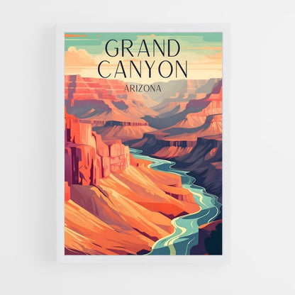 grand-canyon-2 cadre Blanc