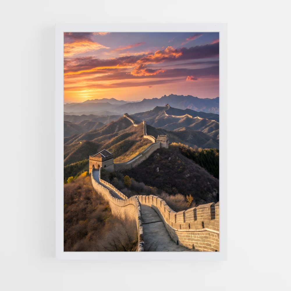 great-wall-of-china-18 cadre Blanc